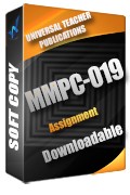 MMPC-019 Solved Assignment