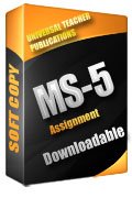 MS-05 Solved Assignment