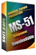MS-51 Solved Assignment